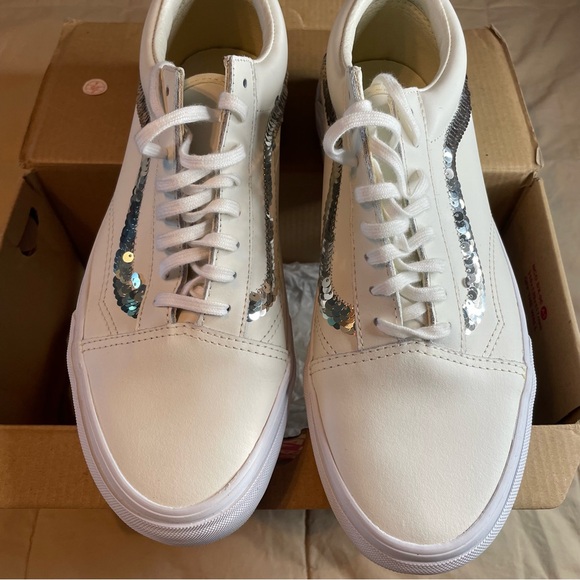 VANS NWT Old School Shiny Sequins - US Women SZ/10 - Picture 3 of 7